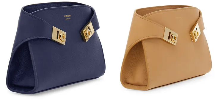 Ferragamo全新Hug包款。品牌提供