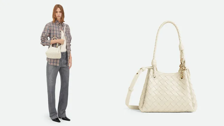 BOTTEGA VENETA初夏Parachute包款，12萬5600元。品牌提供