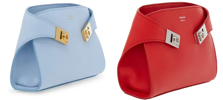 Ferragamo全新Hug包款。品牌提供