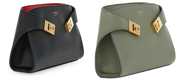 Ferragamo全新Hug包款。品牌提供