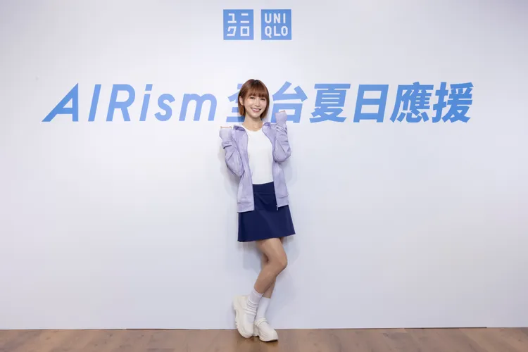 溫妮打算包色身上的T恤。品牌提供