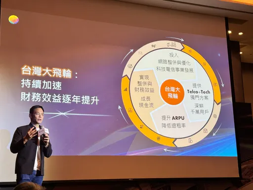 台灣大飛輪加速 林之晨:台灣電信業格局走向「兩大一中」