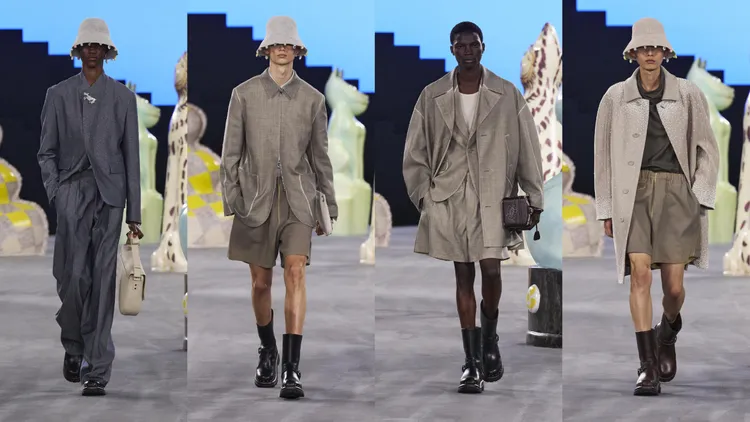 DIOR 2025春夏男裝大秀。品牌提供