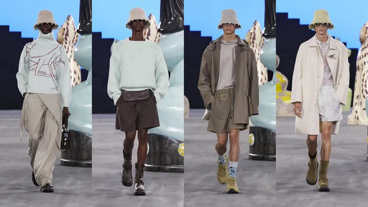 DIOR 2025春夏男裝大秀。品牌提供