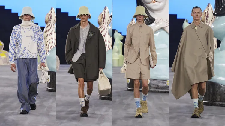 DIOR 2025春夏男裝大秀。品牌提供