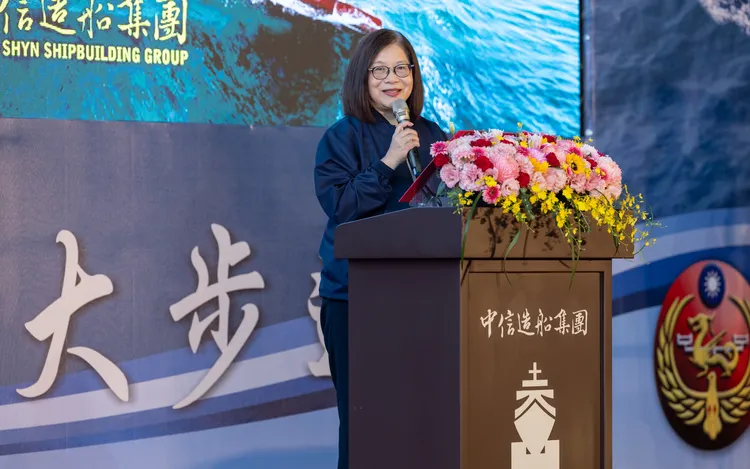 海洋委員會主委管碧玲。總統府提供