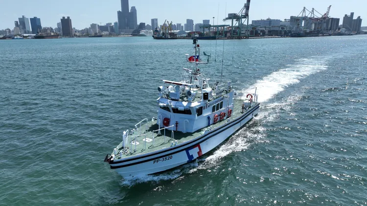 PP-3520艇今日交船。海巡署提供
