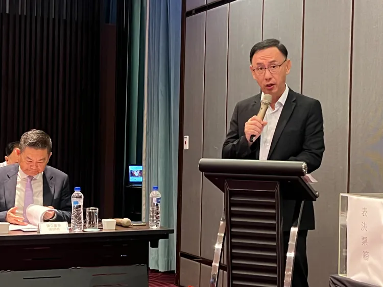 今日股東會活動畫面。葉家銘攝