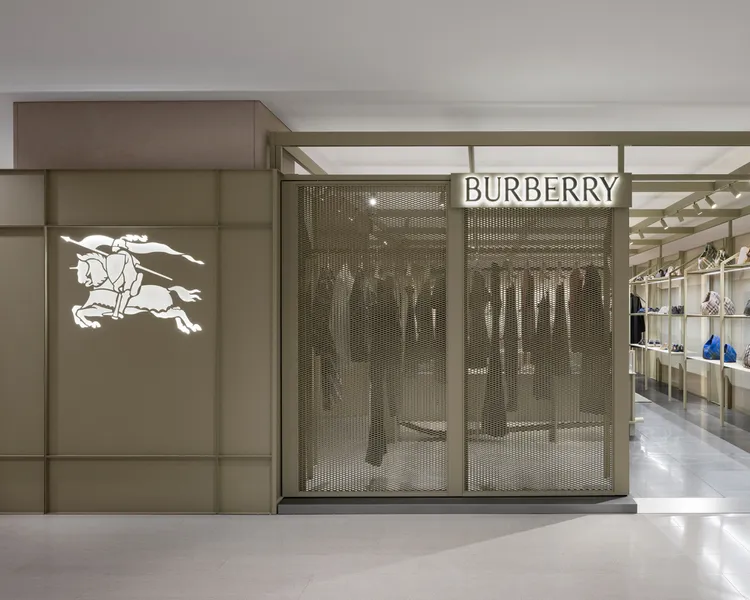 BURBERRY中環置地廣場店。品牌提供