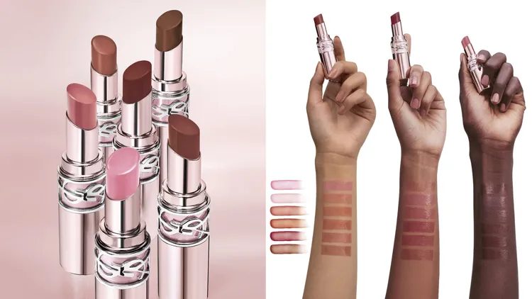 YSL全新情挑誘光潤唇膏共有6色選，各1580元。品牌提供