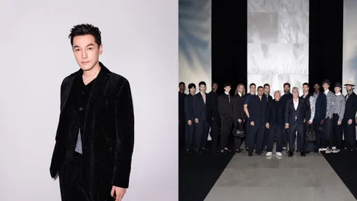 男裝周|胡歌和甜蜜夫妻同賞GA秀 享受「眼見為實」的自由自在