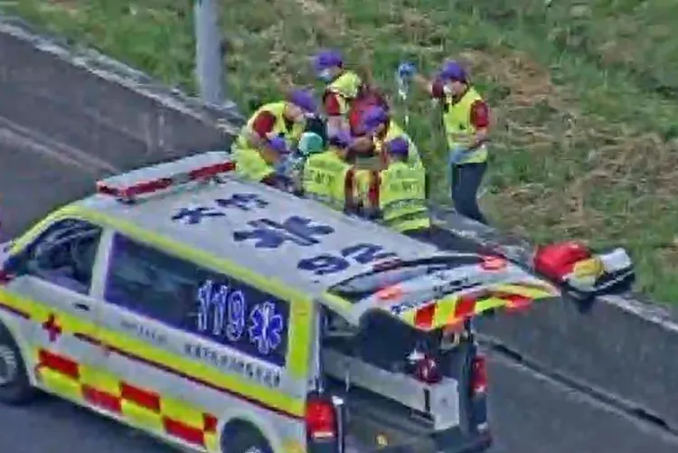 現場救護。翻攝畫面