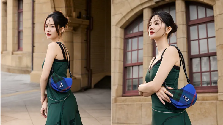 曾之喬的夏季秀款洋裝相當性感搶眼。品牌提供