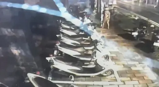 違停遭開單竟暴怒!「迷彩男」縱火燒派出所 開車撞傷2警員