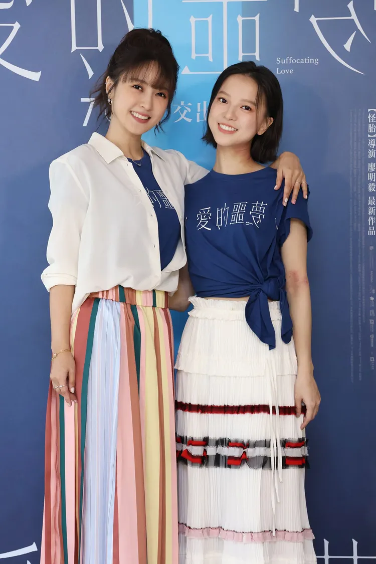 大元（左）和項婕如。莊宗達攝