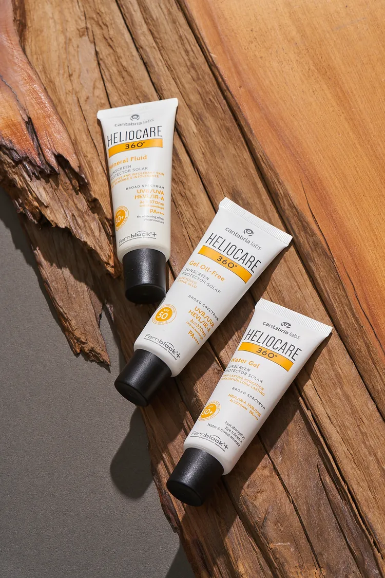 杜克360°全方位光譜防曬乳（SPF50/PA+++），50ml／1800元；360°全方位光譜礦物防曬霜（SPF50+/PA+++），50ml／1800元；360°全方位光譜防曬水凝膠（SPF50+/PA++++），50ml／1500元。品牌提供