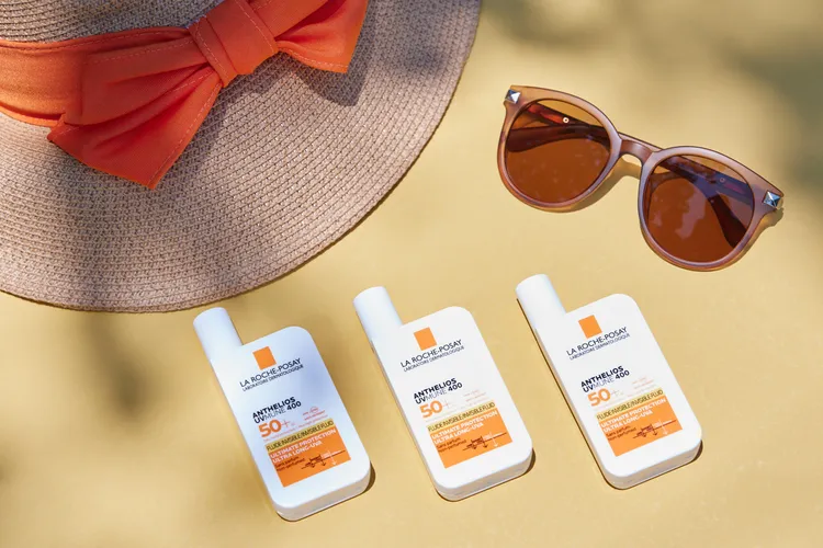 理膚寶水安得利清爽極效夏卡防曬液SPF50+ PA++++(PPD46.6)，各50ml／850元。品牌提供