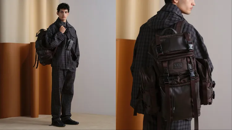 標誌性Di Bag端出全新束口背包。品牌提供