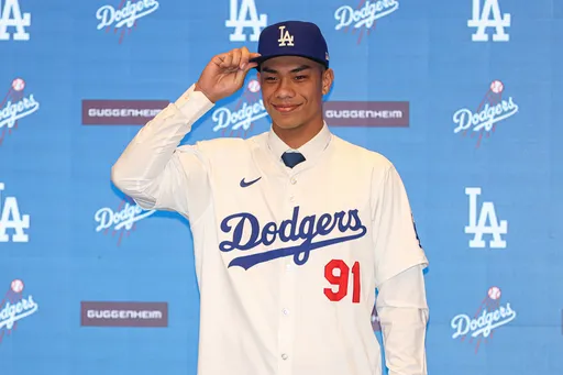 台灣強打柯敬賢2400萬加盟道奇寫紀錄!喊「4年內和大谷同場打球」