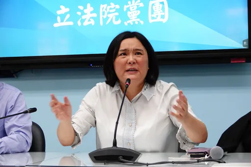 金門女戰神超委屈!陳玉珍旁聽記者會竟被控「盯哨」 批吳思瑤極度汙辱