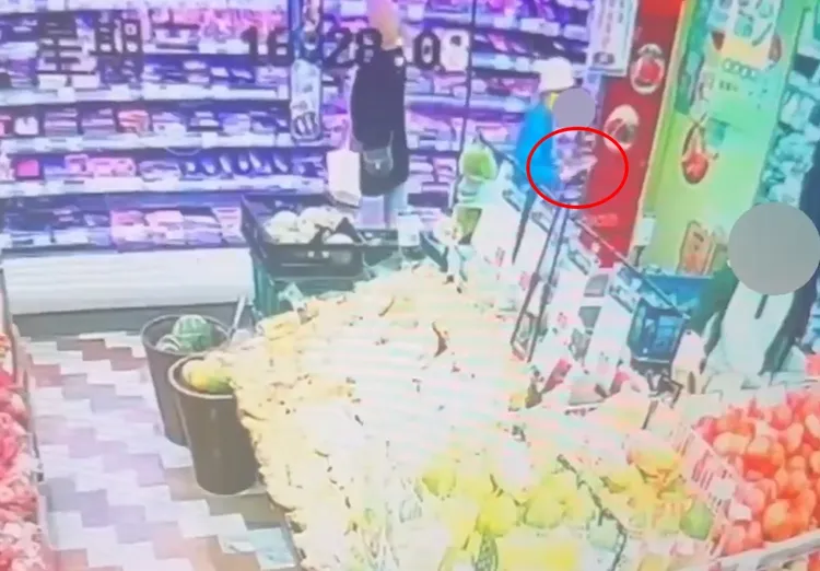 婦人多次行竊。警方提供