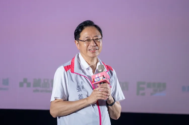 張善政致力打造影視友善城市。桃園市府提供