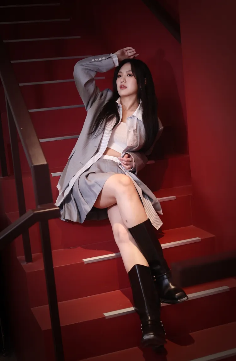 孫盛希在歌壇的路上從未放棄過，卻也因求好心切，得失心作祟一度讓她患得患失。彭欣偉攝