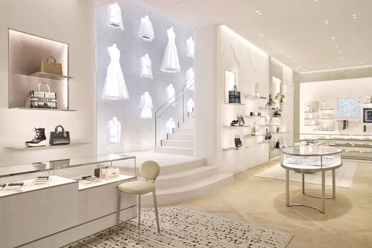 DIOR新光三越Diamond Towers二館全新概念專賣店。品牌提供