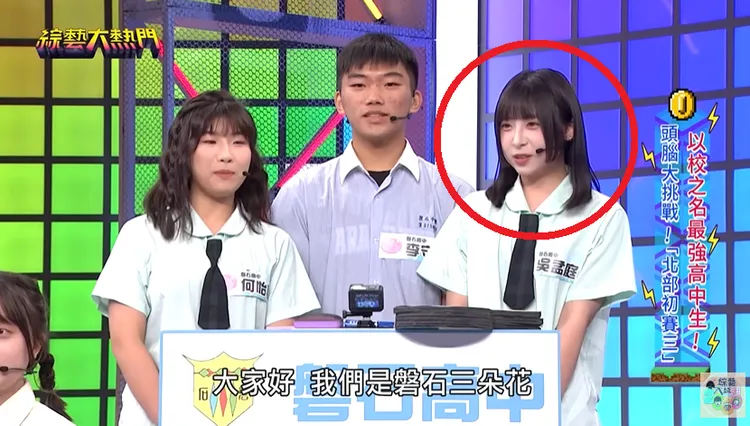 吳孟庭曾上過《綜藝大熱門》頭腦大挑戰單元。翻攝《綜藝大熱門 Hot Door Night》YT