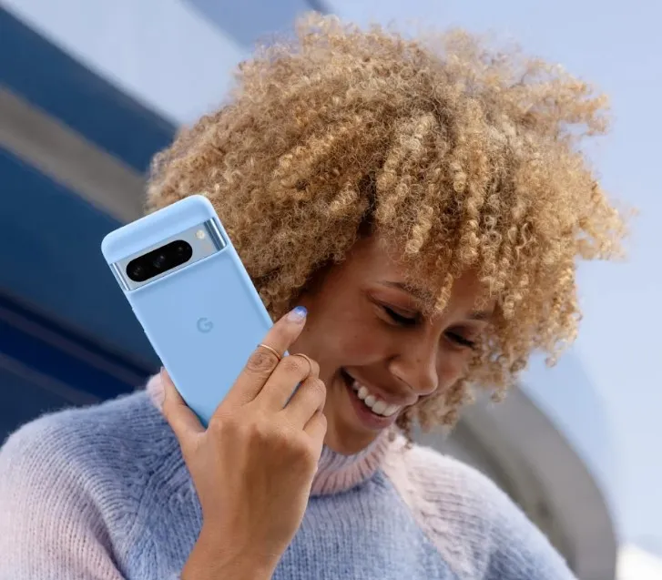 Google Pixel 8與Pixel 8 Pro。翻攝官網