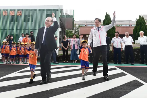 全臺首座兒童交通安全教育園區啟用 張善政:培育孩童正確道安知識