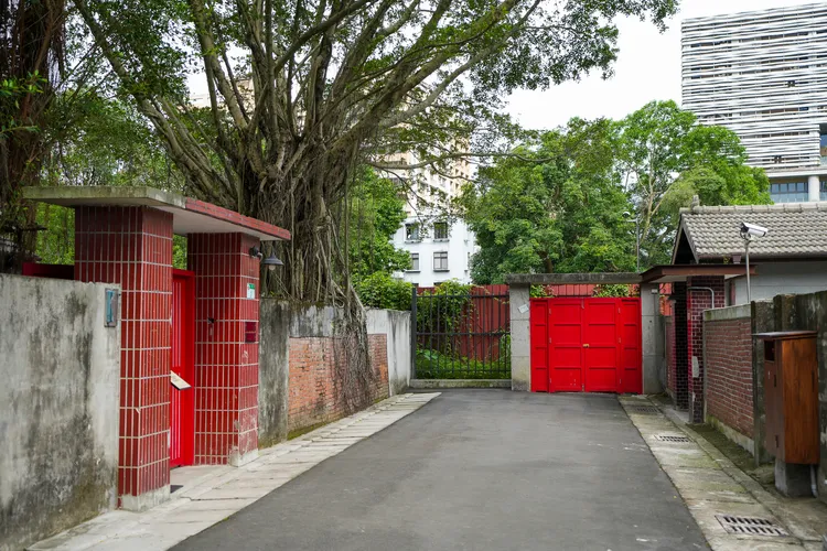 嘉禾新村鄰近台大、公館，但遊客不多。田欣雲攝