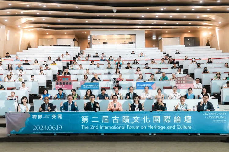 來自世界各地的文資學者齊聚一堂，畫面珍貴。館方提供