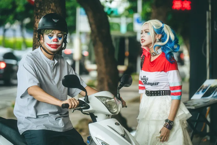 張書偉和黃姵嘉的婚禮「急喊卡」。公共電視提供