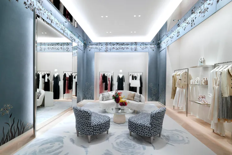 DIOR新光三越Diamond Towers二館全新概念專賣店。品牌提供