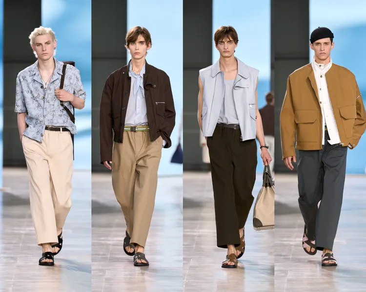 愛馬仕2025春夏男裝。品牌提供