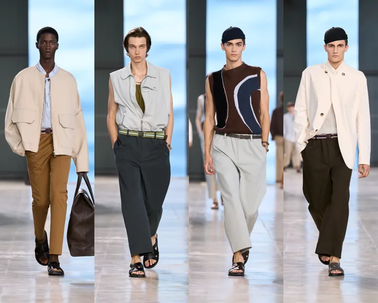 愛馬仕2025春夏男裝。品牌提供