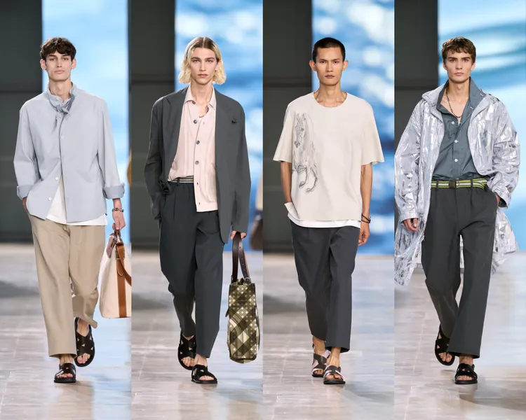愛馬仕2025春夏男裝。品牌提供