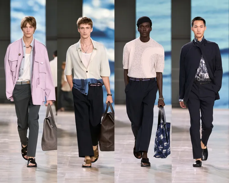 愛馬仕2025春夏男裝。品牌提供