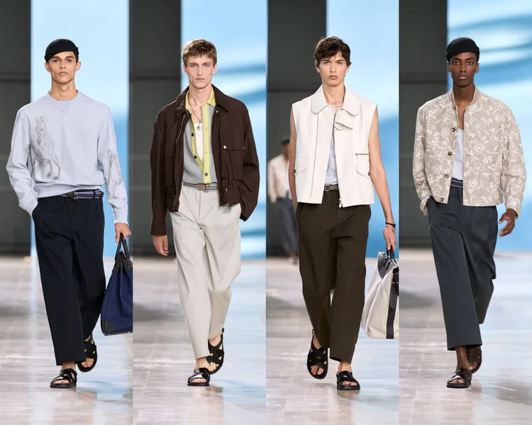 愛馬仕2025春夏男裝。品牌提供