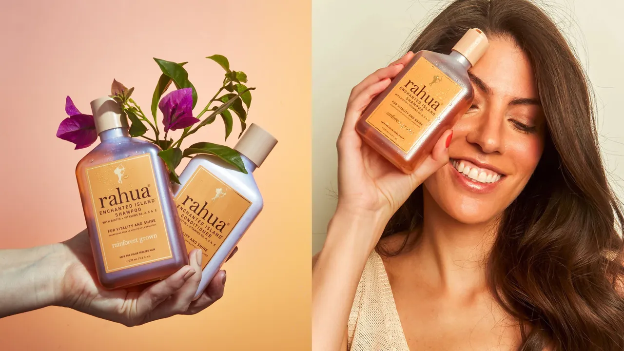 紐約奢華髮品品牌rahua帶來全新島嶼花園煥活系列，當中有一特別的新品捲髮保濕霜，堪稱自然捲人的救星。品牌提供