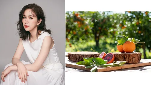 蔡依珊吃出美丽秘诀!萃取西西里岛血橙+橄榄 嗑果冻散发光彩