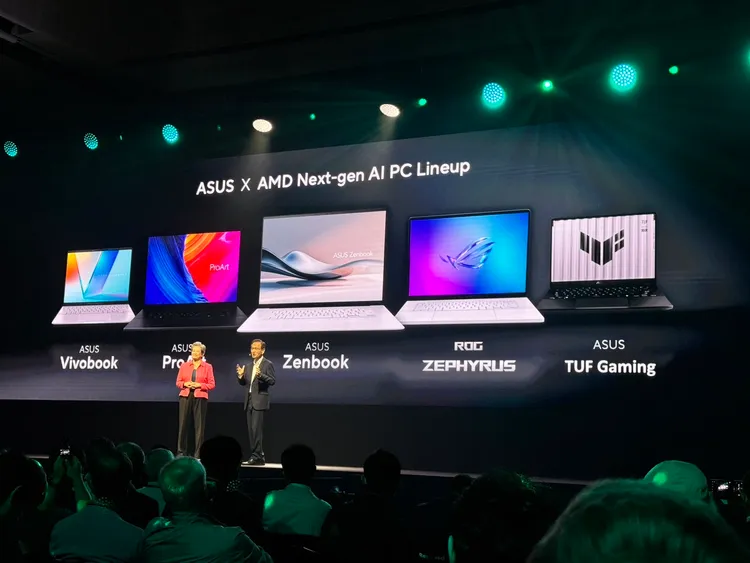 ASUS 施崇棠搶先預告新一代Copilot+PC將於7月發表。趙筱文攝影。