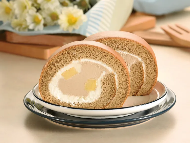 亞尼克茶拿鐵布丁生乳捲。業者提供