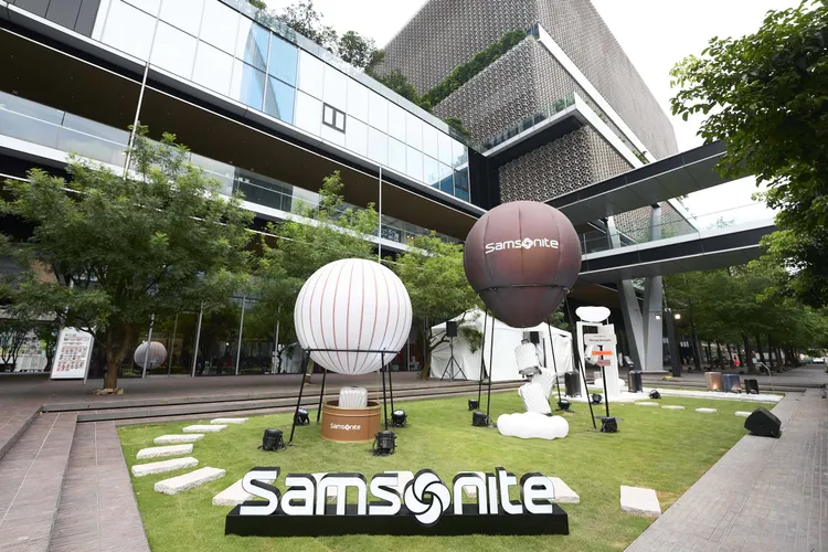 Samsonite無畏前行主題公園。品牌提供