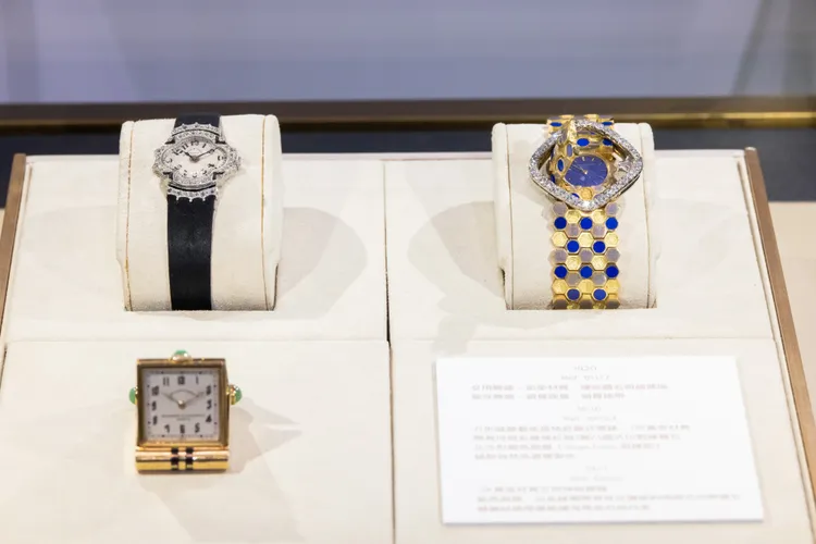 展覽中擁有江詩丹頓12件古董女性時計作品。品牌提供