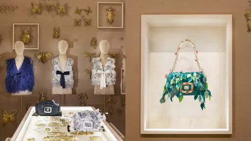 高訂秀|Roger Vivier穿梭昆蟲世界 用水晶打造「閃耀叢林」