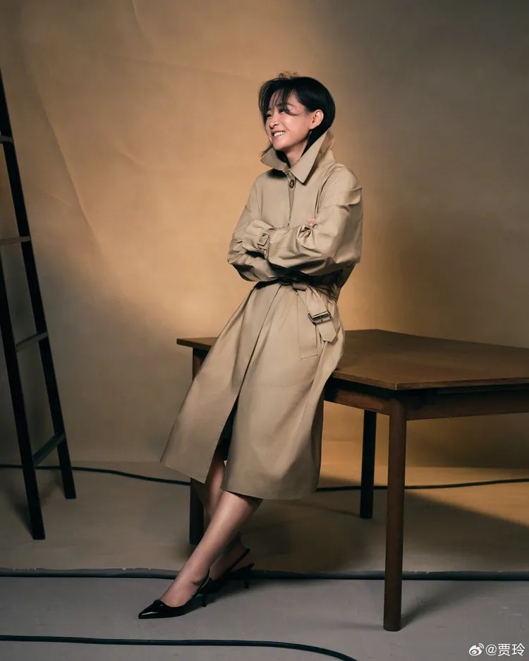 賈玲為戲瘦身後維持健身習慣。翻攝賈玲微博