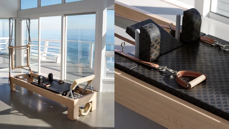 CELINE將推出皮拉提斯系列，甚至有皮拉提斯器械床。品牌提供