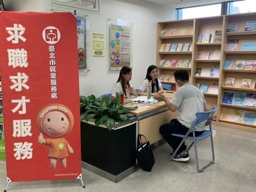 北市企業徵才1420個工作機會 最高薪64K